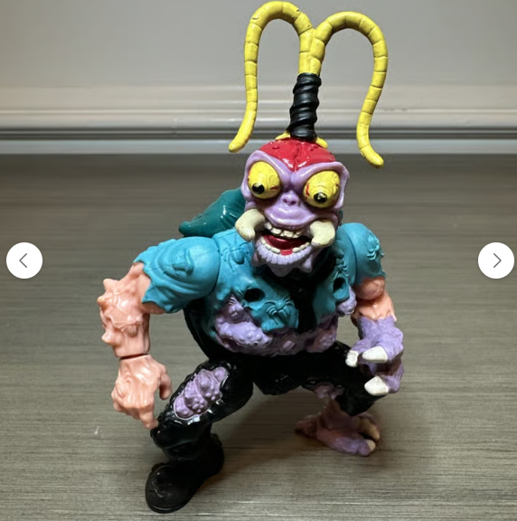 intage 1990 Scumbug Teenage Mutant Ninja Turtles TMNT Playmates Figure Villain